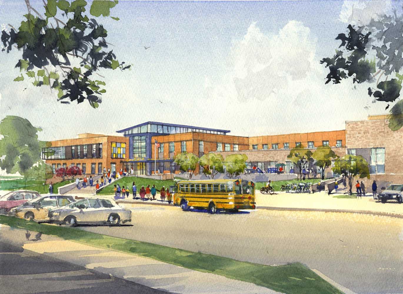 Modernized Elementary School - Avenere Cladding LLC